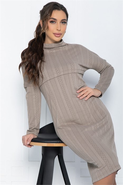 Платье Нарина (коричневое) П12049 П12049 - фото 100422