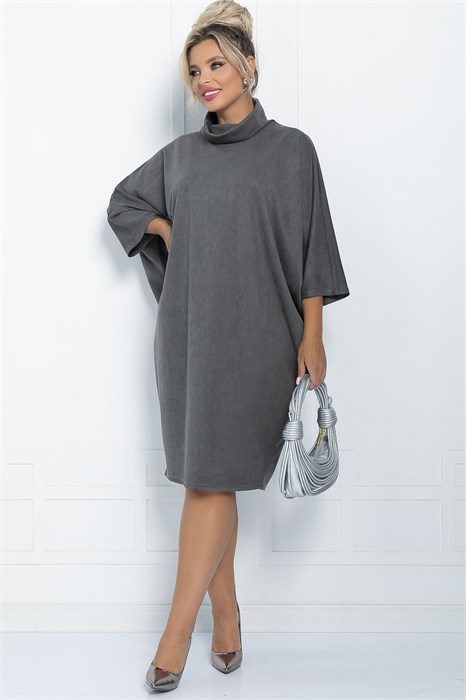 Платье Алина (серое) П11410 П11410 - фото 100685