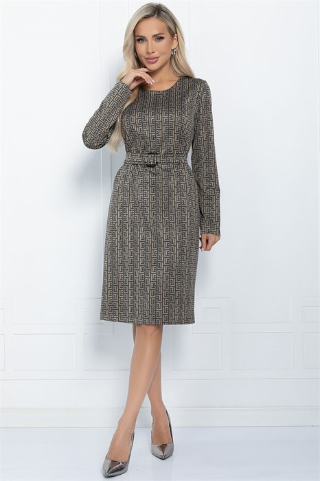 Платье Афина (серое) П11309 П11309 - фото 100753