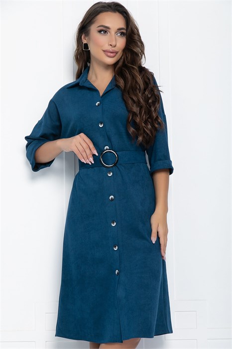 Платье Кэсси (синее) П10923 П10923 - фото 95361