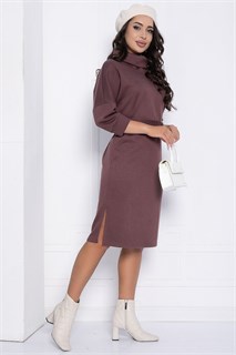 Платье Никс (пыльно-лиловое) П12320-4 П12320-4