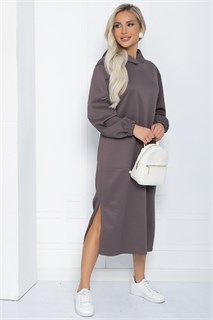 Платье Элоиза (тауп) П12136 П12136