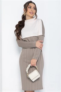 Платье Нарина (бежевое) П12070 П12070