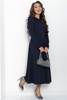 Платье Волшебная скрипка (темно-синее) П11623 П11623