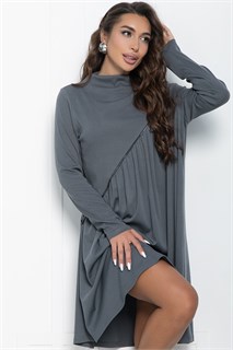 Платье Мару (серое) П11021 П11021