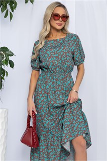 Платье Мирэль (коричневое) П13203-35М П13203-35М