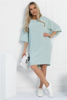 Платье футболка (мята) П13036-34М П13036-34М