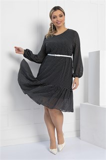 Платье Вуаль (черное) П12839-25М П12839-25М