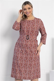 Платье Эпоха моды (терракотовое) П12759-25М П12759-25М