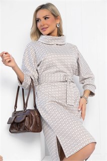 Платье Никс (светло-бежевое) П12756-4М П12756-4М