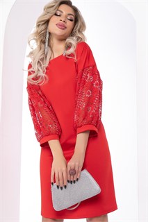 Платье Королева вечера (красное) П11587 П11587