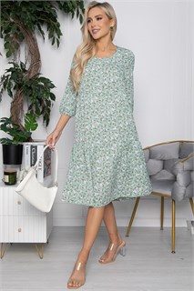 Платье Инара (зеленое) П10603 П10603