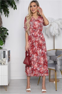 Платье Ирени (красное) П10298 П10298