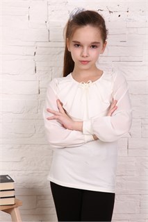 Миленушка блузка детская дл. рукав 13763