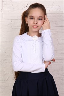 Тина блузка дл. рукав 18128