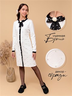 Платье для девочки вязанный трикотаж SP50119 50312