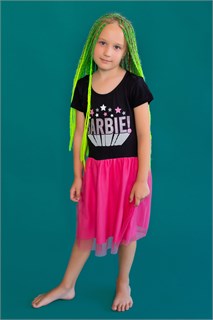Платье 22764 Barbie кор. рукав 19468