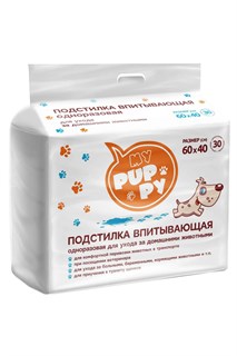 Пеленки-подстилки My Puppy WC 60*40 (30шт) 32156