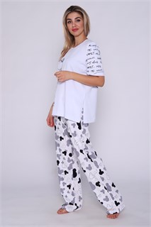 Костюм женский с брюками и футболкой 376 56215