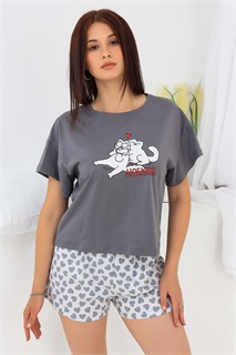 Пижама Любимка (женск. футболка+шорты) 42076