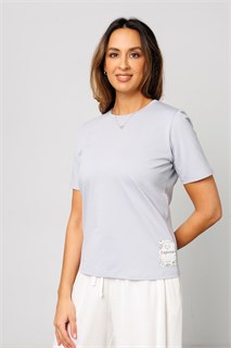 Футболка женская базовая 402GRY 54205