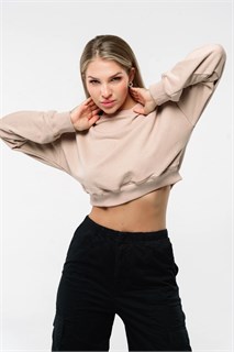 Свитшот 3 оверсайз короткий 53037