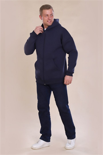 Толстовка 889 с начёсом Zipper 56473