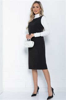 Платье Богиня бизнеса (черное) П12100 П12100