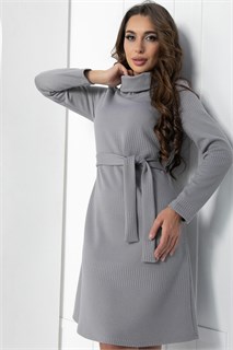Платье Алессия (серое) П11907 П11907