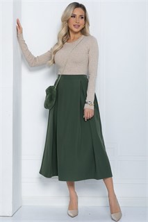 Юбка Мариэтта (хаки) Ю12042 Ю12042