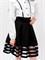 Юбка для девочки с бархатной отделкой SP0109 41583 - фото 312130 Юбка для девочки с бархатной отделкой SP0109 41583 - фото 312130
